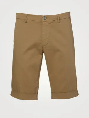 Slim-Fit Bermuda Shorts