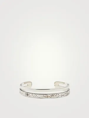 Molten Textured Cuff Bracelet