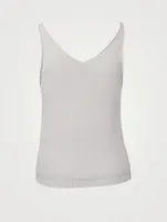 Sleeveless V-Neck Top