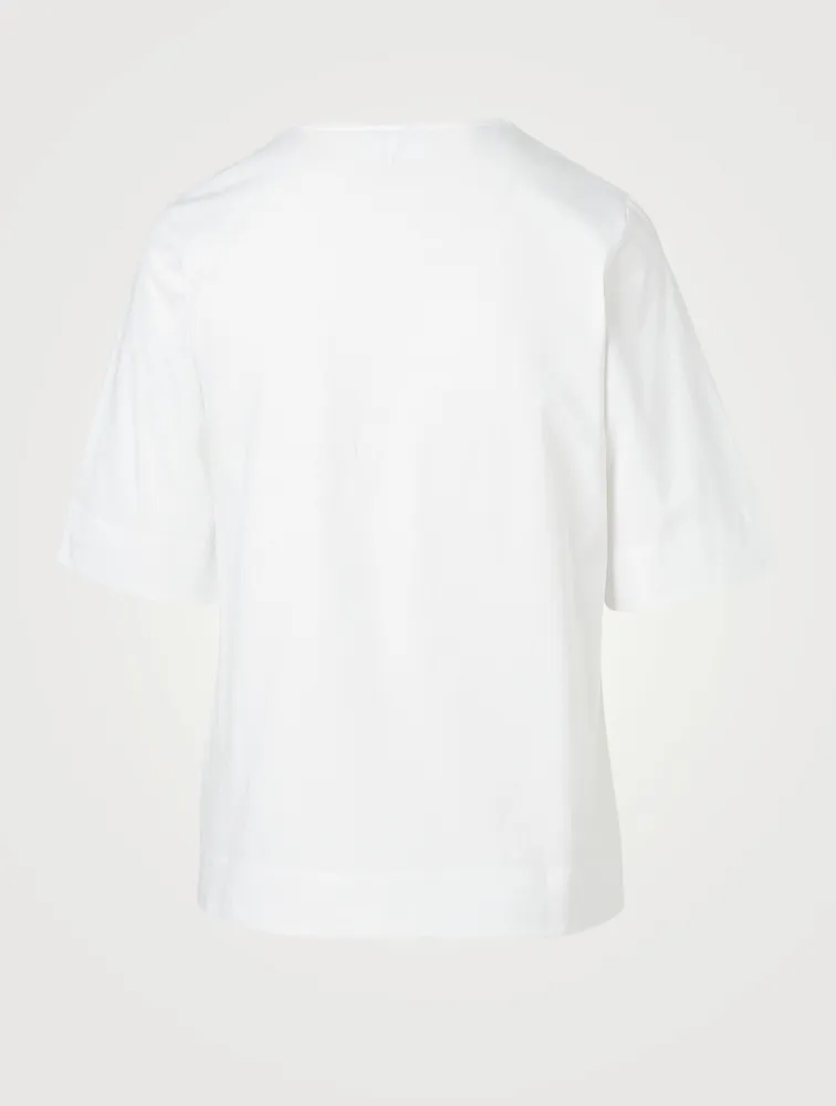 Cotton Jersey Twist T-Shirt