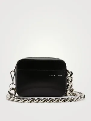 Leather Chain Camera Bag