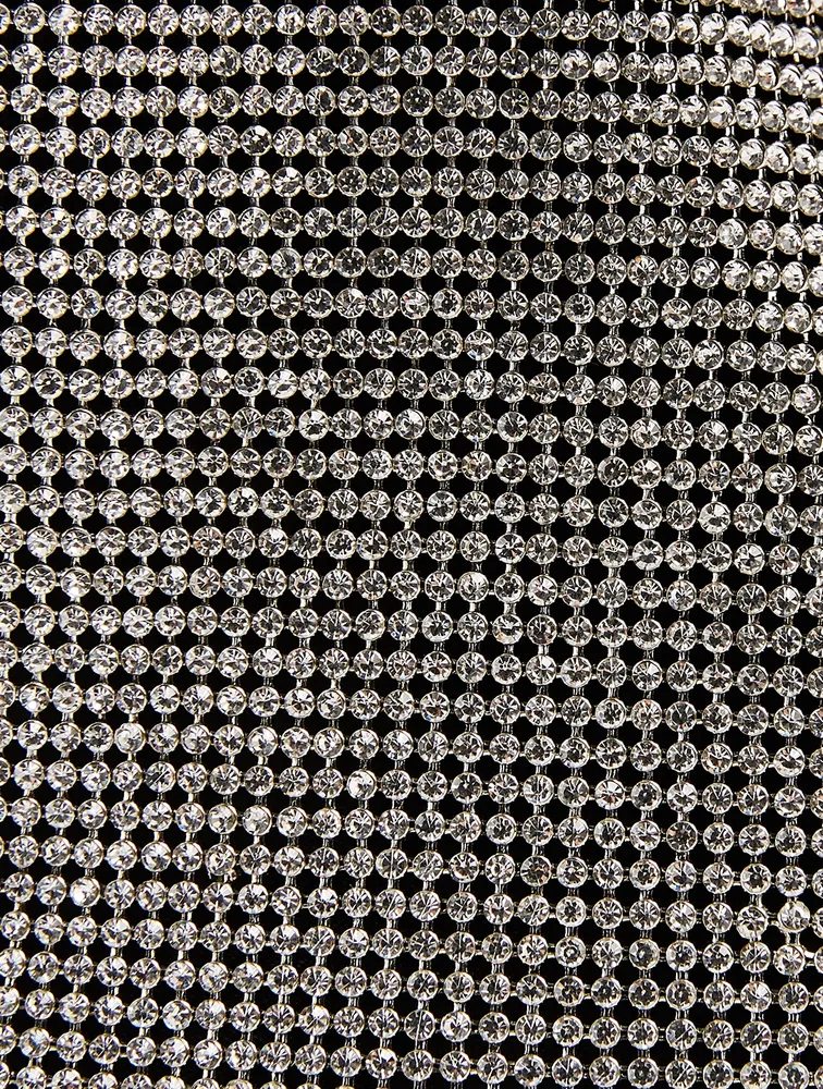 Crystal Mesh Armpit Bag