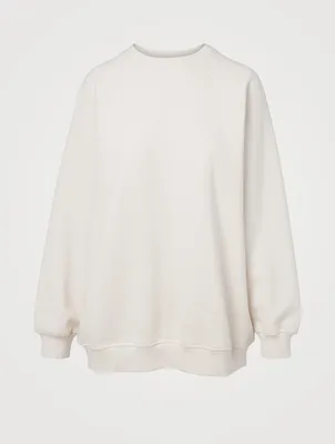 Adelphine Organic Cotton-Blend Sweatshirt