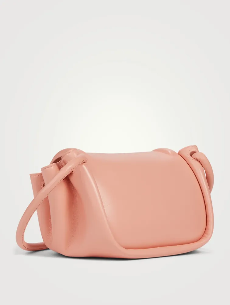 Small Beak Leather Crossbody Bag