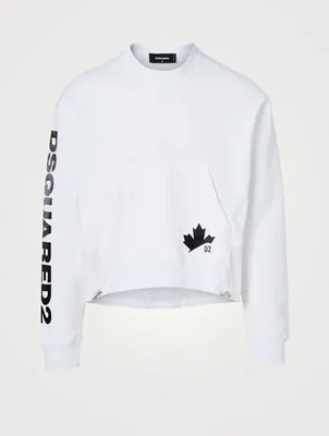 D2 Leaf Cotton Sweatshirt