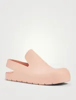 Puddle Rubber Slingback Clogs