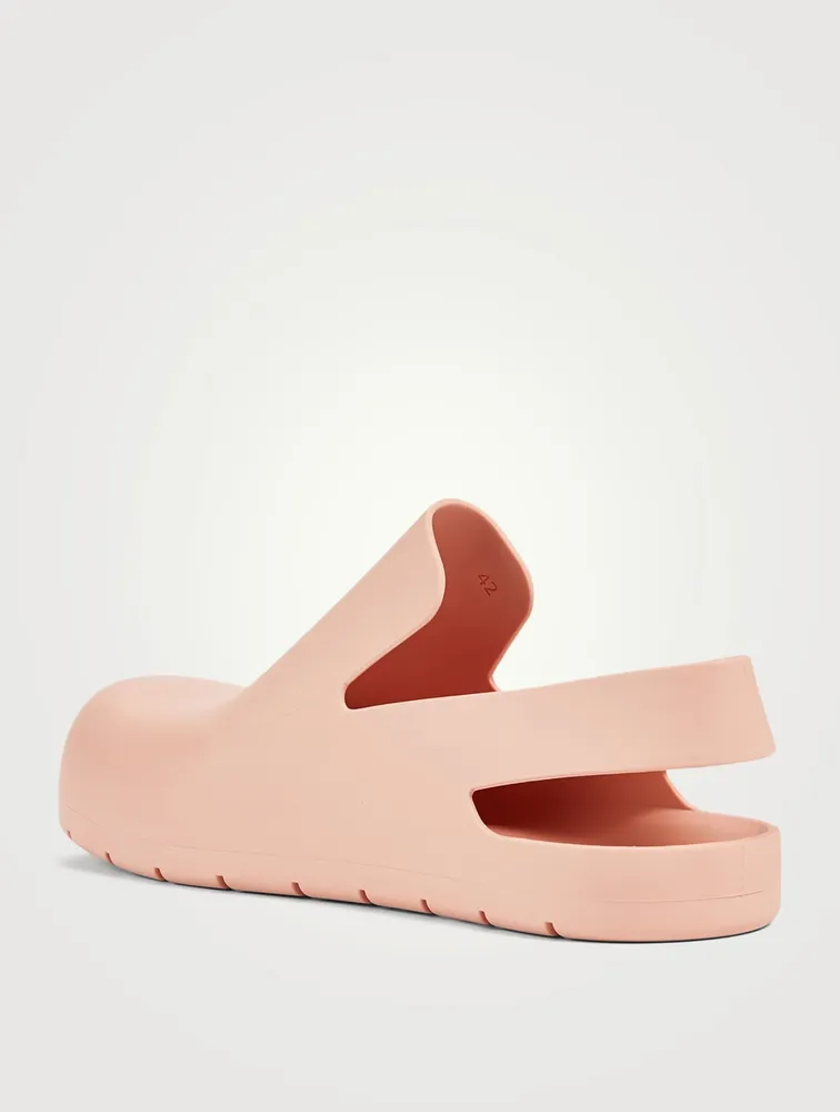 Puddle Rubber Slingback Clogs