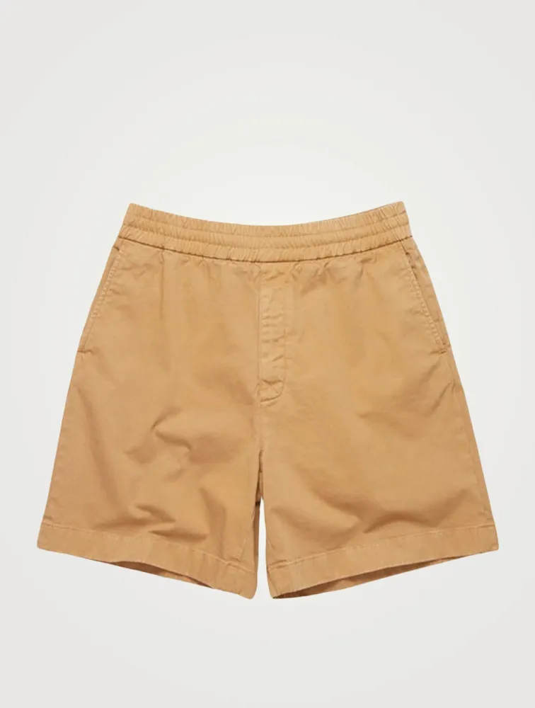 Cotton Twill Shorts