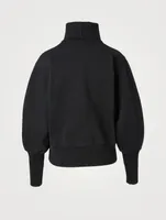 Cotton Turtleneck Sweatshirt