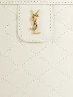 Victoire YSL Monogram Leather Clutch Bag