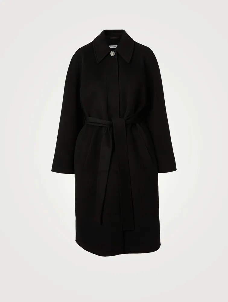 Wool Belted Coat