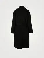 Wool Belted Coat