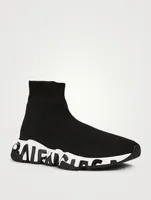 Speed Graffiti Technical Knit Sock Sneakers