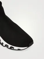 Speed Graffiti Technical Knit Sock Sneakers