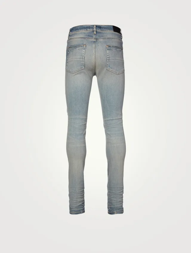 Amiri Rainbow Patch Skinny Jeans - ShopStyle