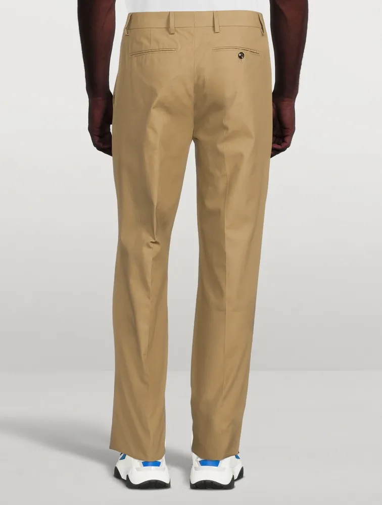 Single-Pleat Relaxed Pants