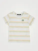 Kids' Cotton T-Shirt Striped Print