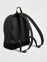 Canvas Backpack With Logo