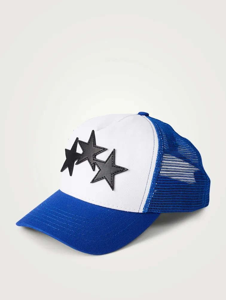 Three Star Colour Block Trucker Hat