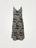 Cotton Slip Nightie Fern Print