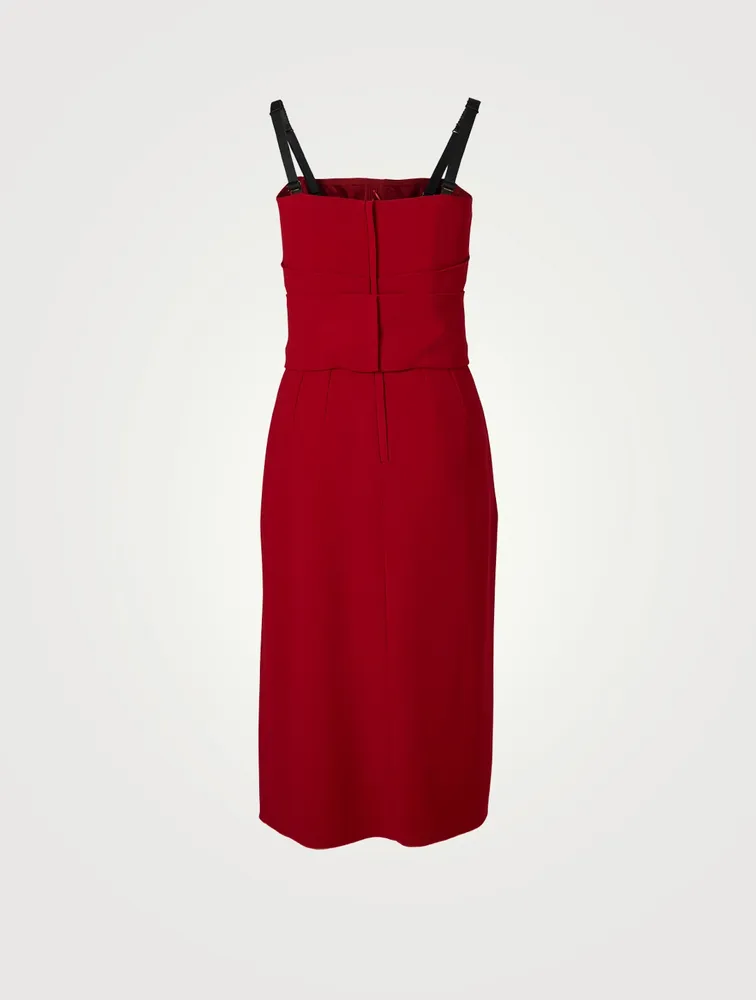 Cady Midi Dress With Side Slit