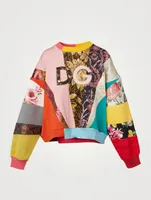 Patchwork Jersey Sweatshirt