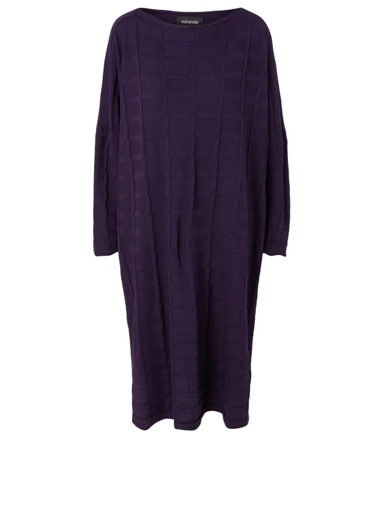 Silk And Cashmere Kaftan Dress