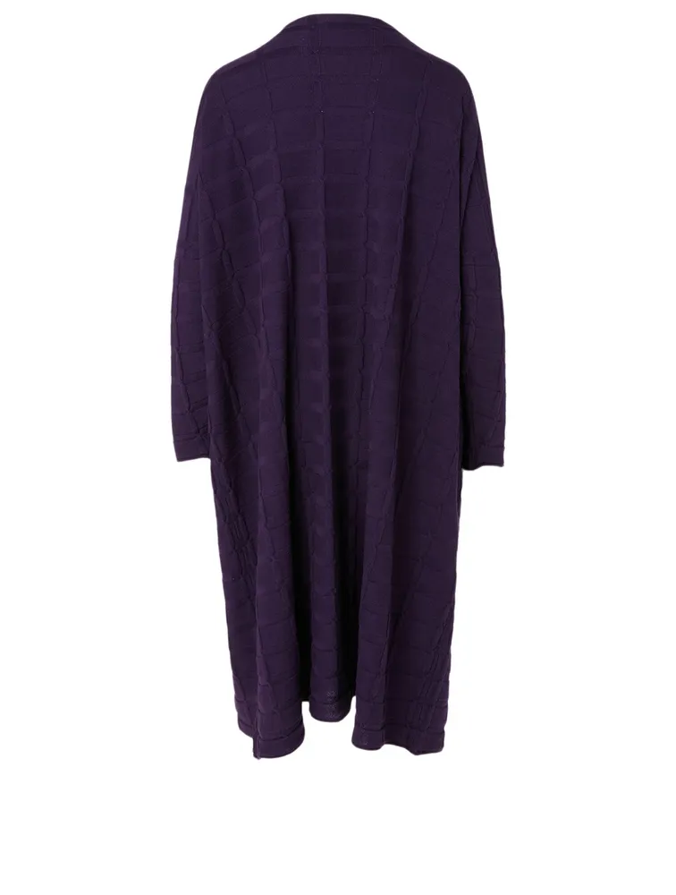 Silk And Cashmere Kaftan Dress