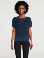 Linen Short-Sleeve T-Shirt