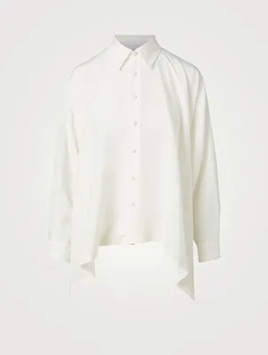 Silk A-Line Shirt