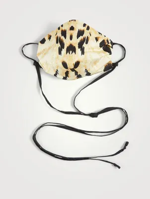 Nysa Leopard Face Mask