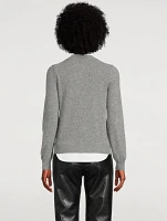 Wool Double Heart Cardigan