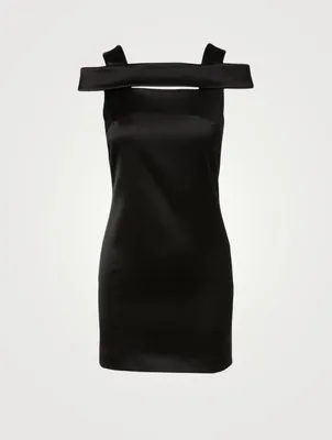 Squareneck Mini Dress