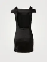 Squareneck Mini Dress