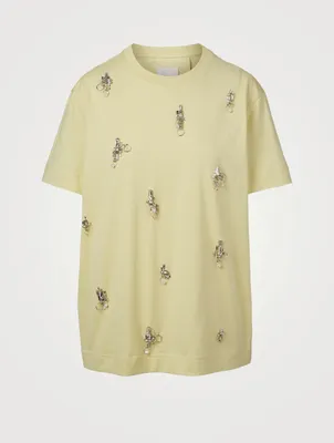 Jewel Embroidery T-Shirt