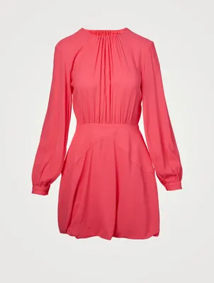 Amanda Long-Sleeve Mini Dress