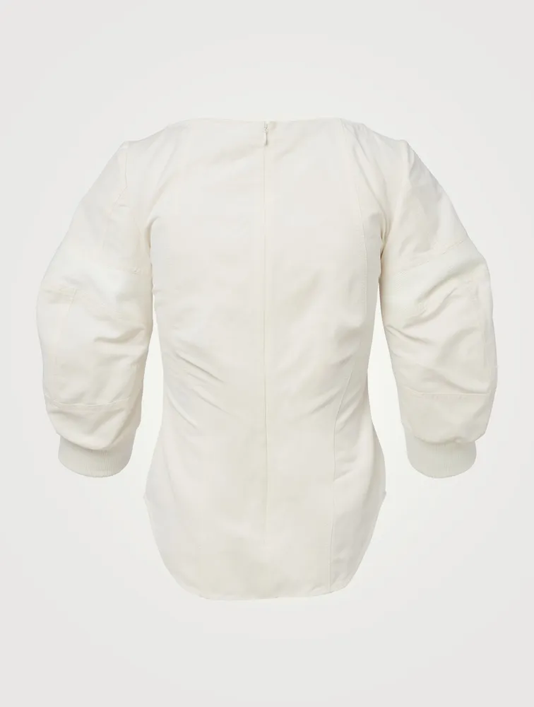 Fiona Cotton And Linen Blouse
