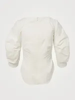 Fiona Cotton And Linen Blouse