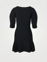 Compact Knit Mini Dress