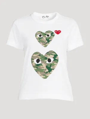 Double Camo Heart T-Shirt