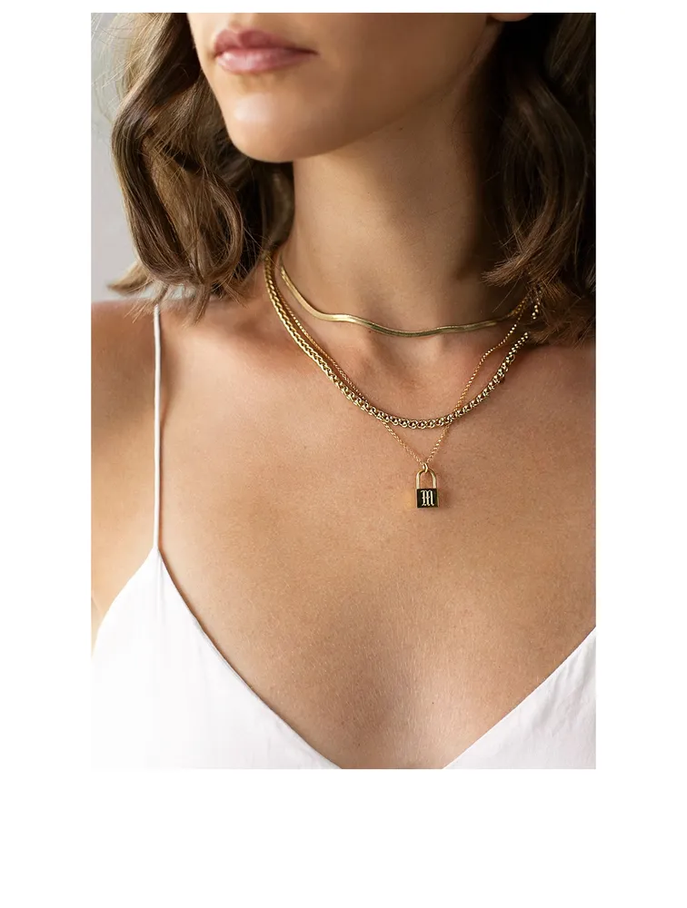 Love Letter 14K Gold Filled A Necklace