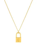 Love Letter 14K Gold Filled C Necklace