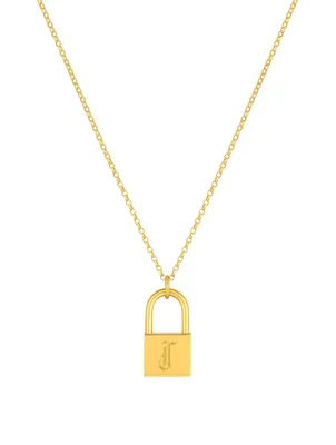 Love Letter 14K Gold Filled J Necklace