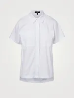 Short-Sleeve A-Line Shirt