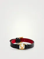 VLOGO Leather Bracelet