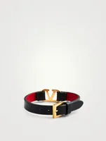 VLOGO Leather Bracelet