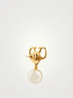 VLOGO Faux Pearl Drop Earrings