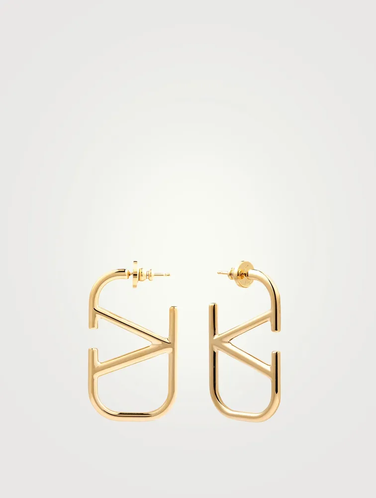 VLOGO Hoop Earrings