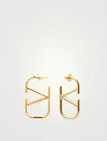 VLOGO Hoop Earrings