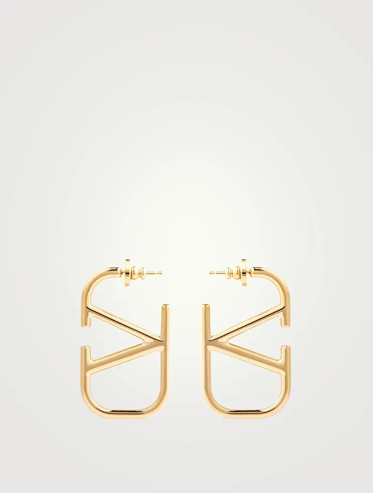 VLOGO Hoop Earrings